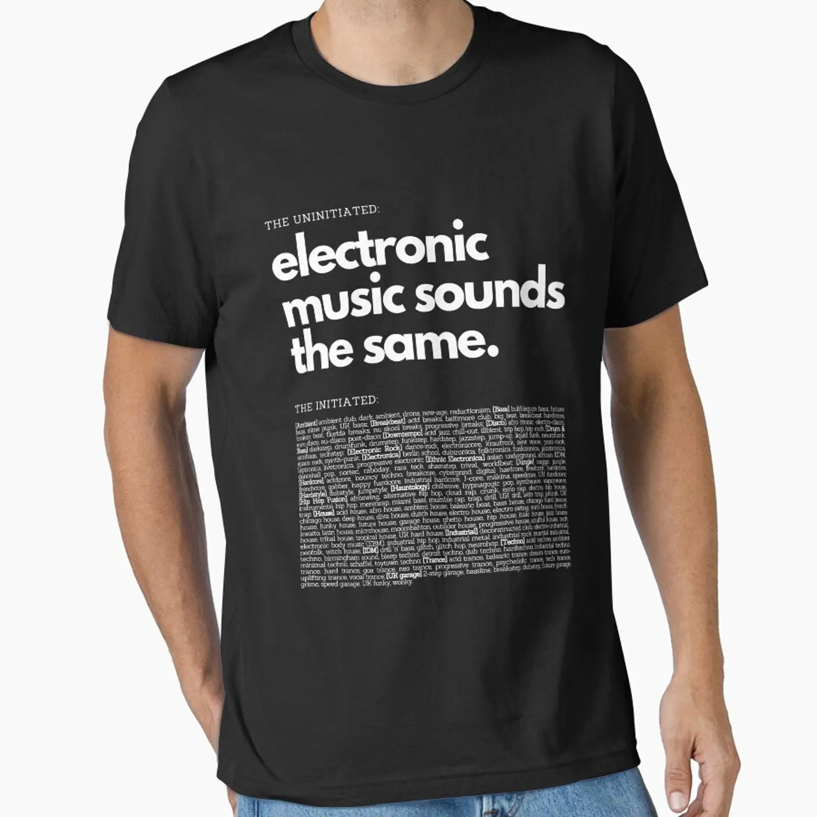 Men'S Fashion Genres - Electronic Music Genre Funny Techno designed