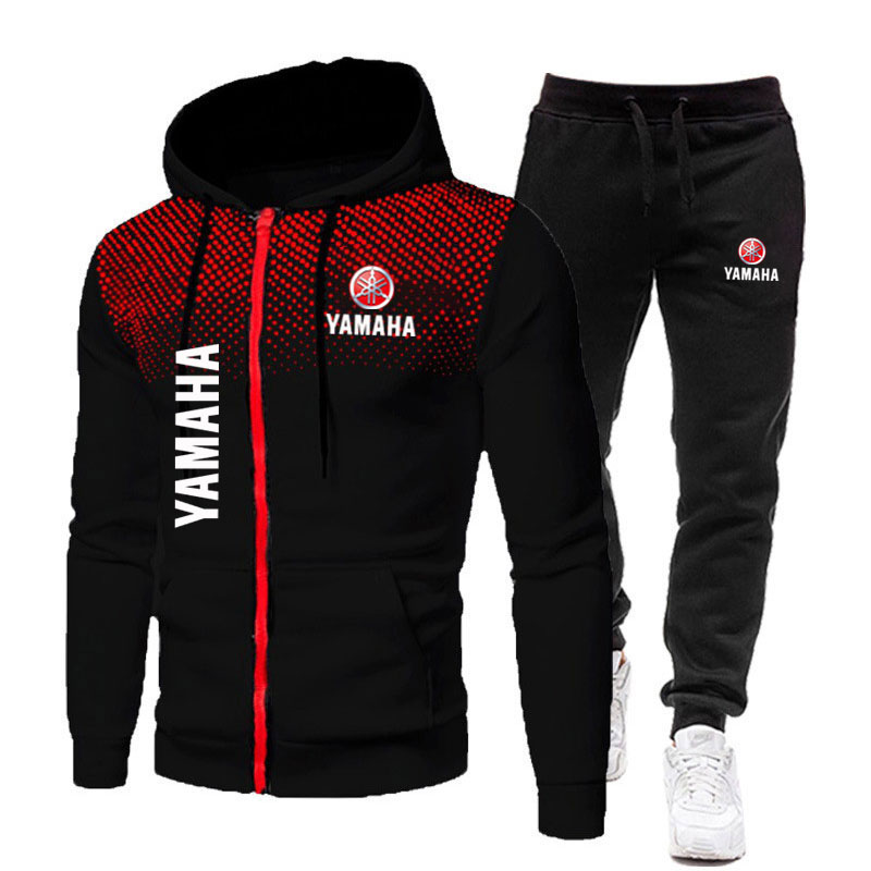Men'S Fashion Hoodie - Yamaha Men's Sets Logo Print Spring