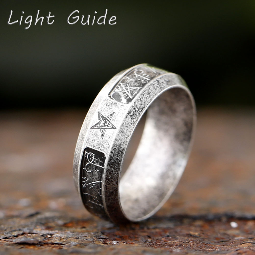 Men'S Fashion Guide - 2024 New Vintage Ring Lucifer Satan
