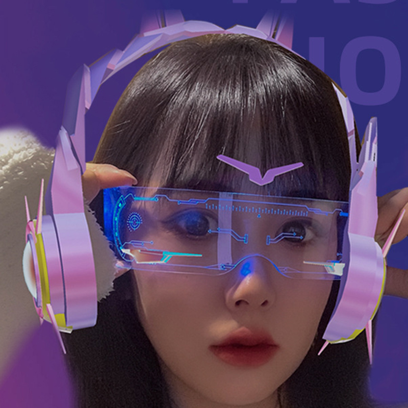 LED Luminous Colorful Sunglass - đánh giá và giá Men Fashion Rave