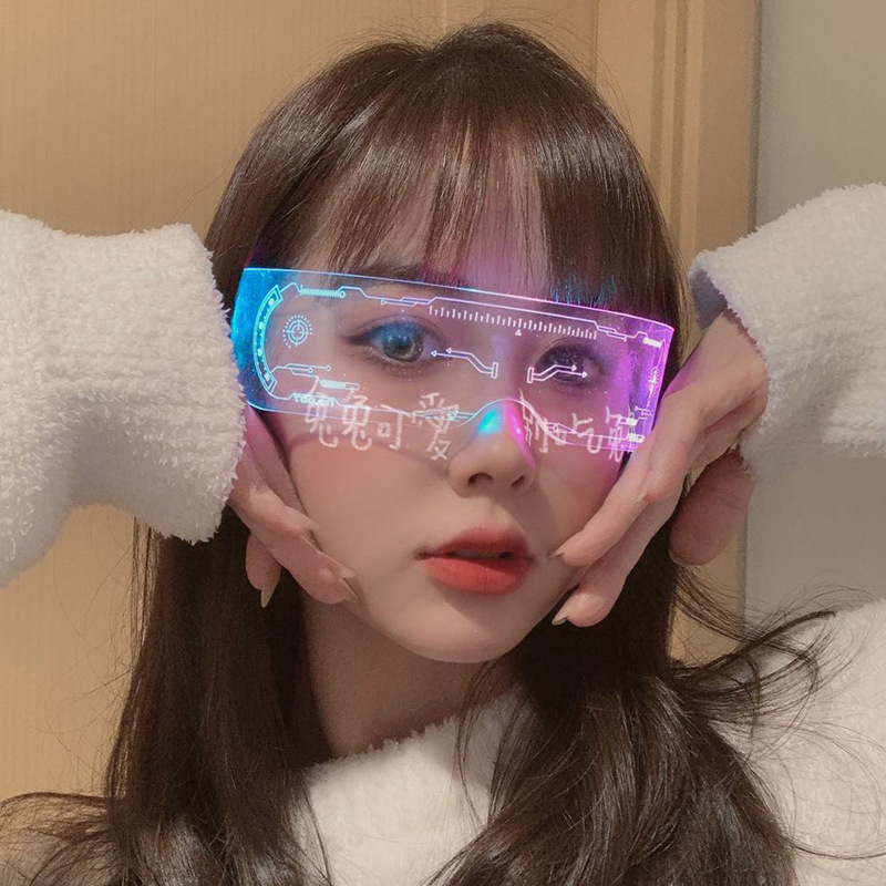 LED Luminous Colorful Sunglass - đánh giá và giá Men Fashion Rave