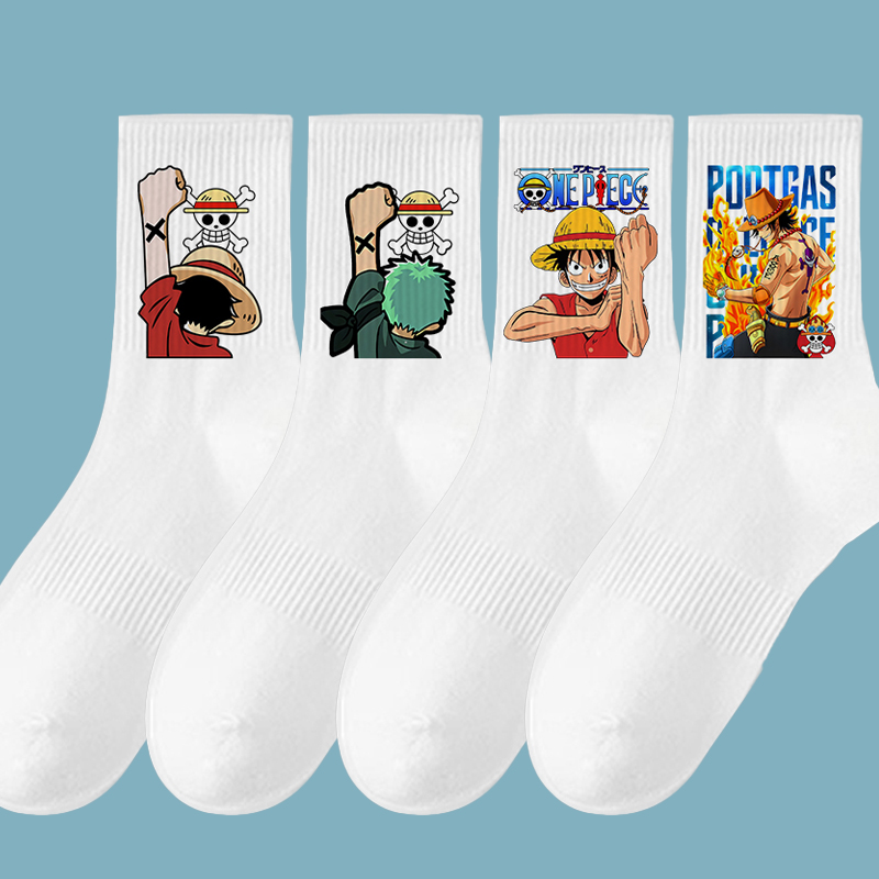 Anime One Piece Men Sport Long - đánh giá và giá Socks Ankle Men