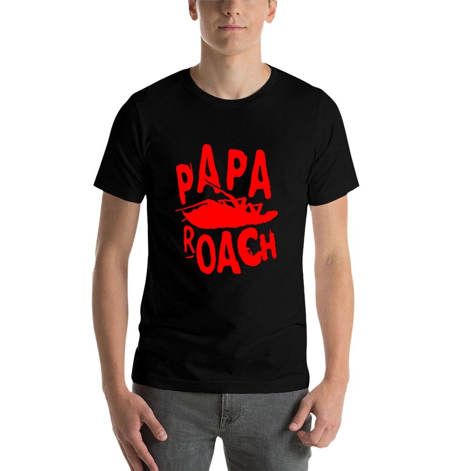 Genre Hard rock logo papa roac - đánh giá và giá Men'S Fashion Genres