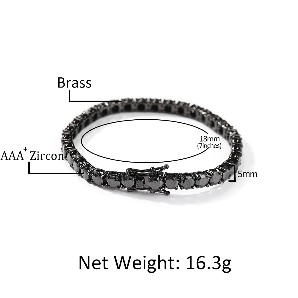 TBTK Luxury Bling 5mm Tennis B - đánh giá và giá Men Fashion King