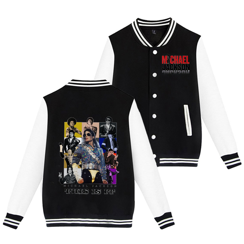 Michael Jackson Adult Baseball - đánh giá và giá Mens Fashion Jumpers
