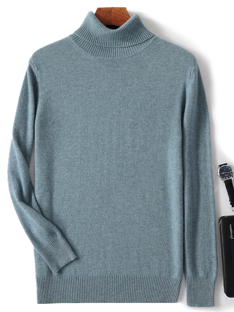 Autumn Winter Men Wool Turtlen - đánh giá và giá Mens Fashion Jumpers