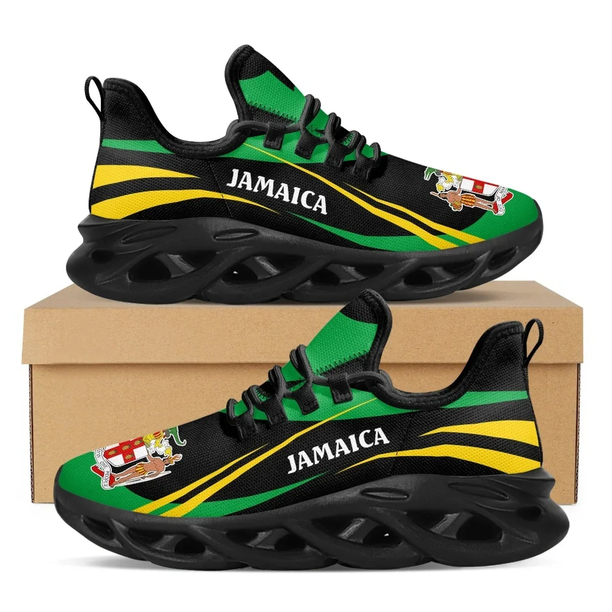 Jamaica Flag Print Shoes Men S - đánh giá và giá Mens Fashion Trainers