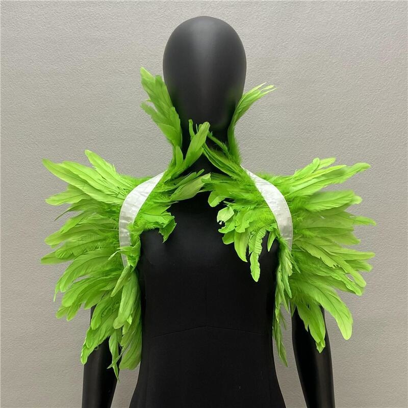Gothic Women Shawl Natural Fea - đánh giá và giá Men Fashion Rave