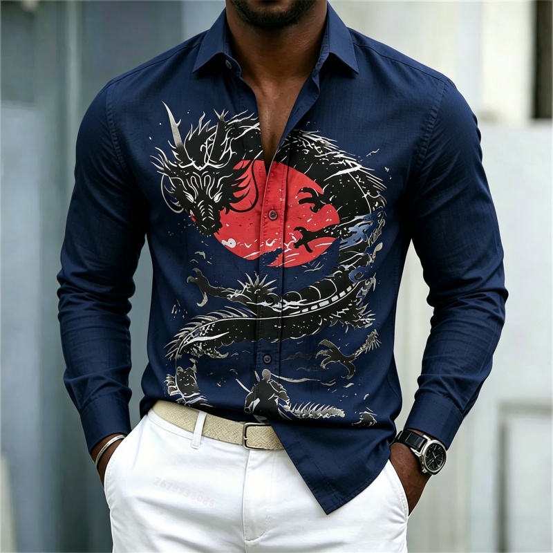 2026 New Men's Shirt White Bla - đánh giá và giá Men'S Fashion