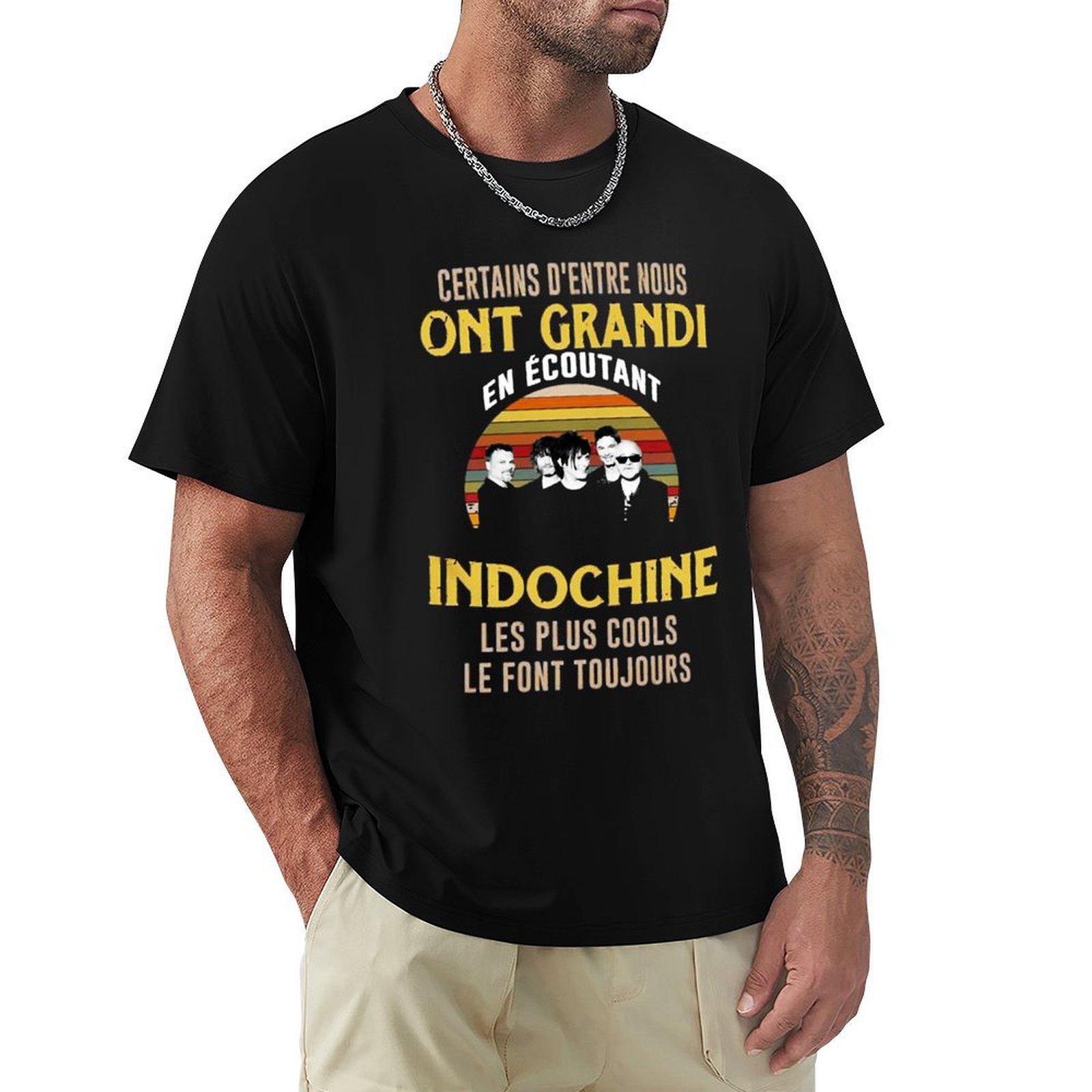 Indochine band logo7 exselna G - đánh giá và giá Men'S Fashion Genres