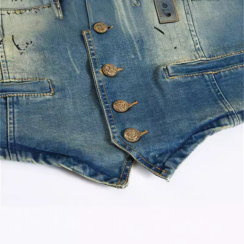 Spring Autumn New Fashion Men' - đánh giá và giá Men'S Fashion Vest With Jeans
