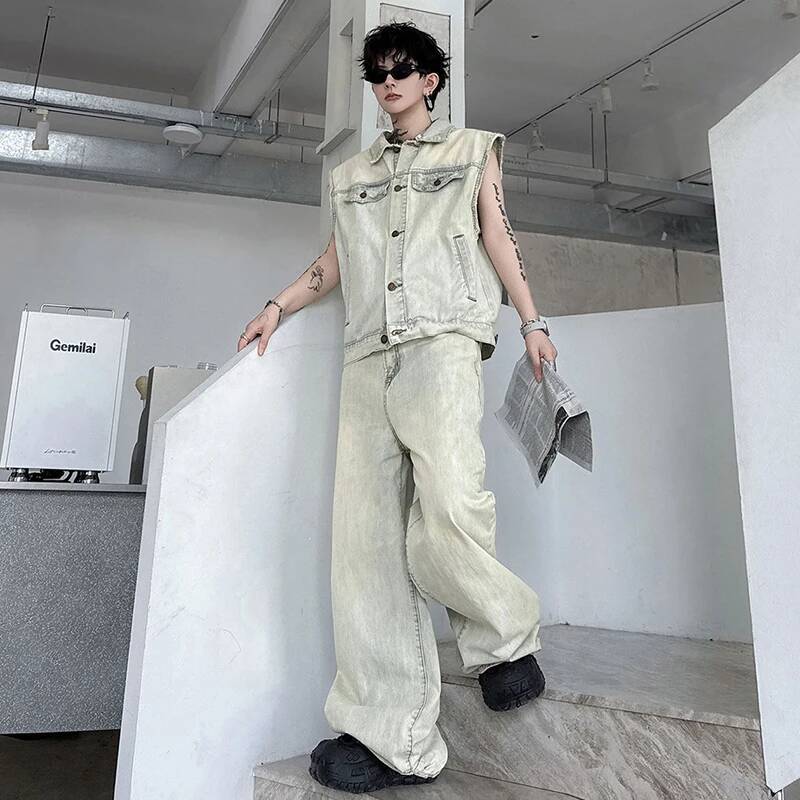 LUZHEN 2026 Summer Denim Two-p - đánh giá và giá Men Fashion Jeans