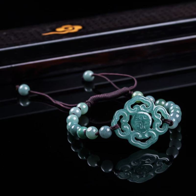Natural Jadeite A-grade Bracel - đánh giá và giá Men'S Fashion