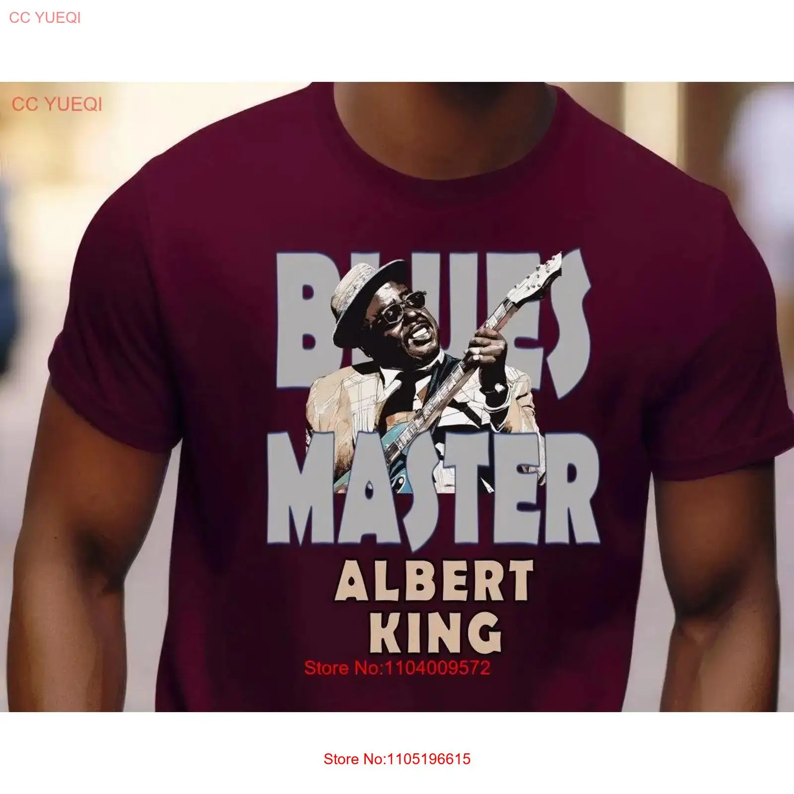Albert King blues music T Shir - đánh giá và giá Men Fashion King