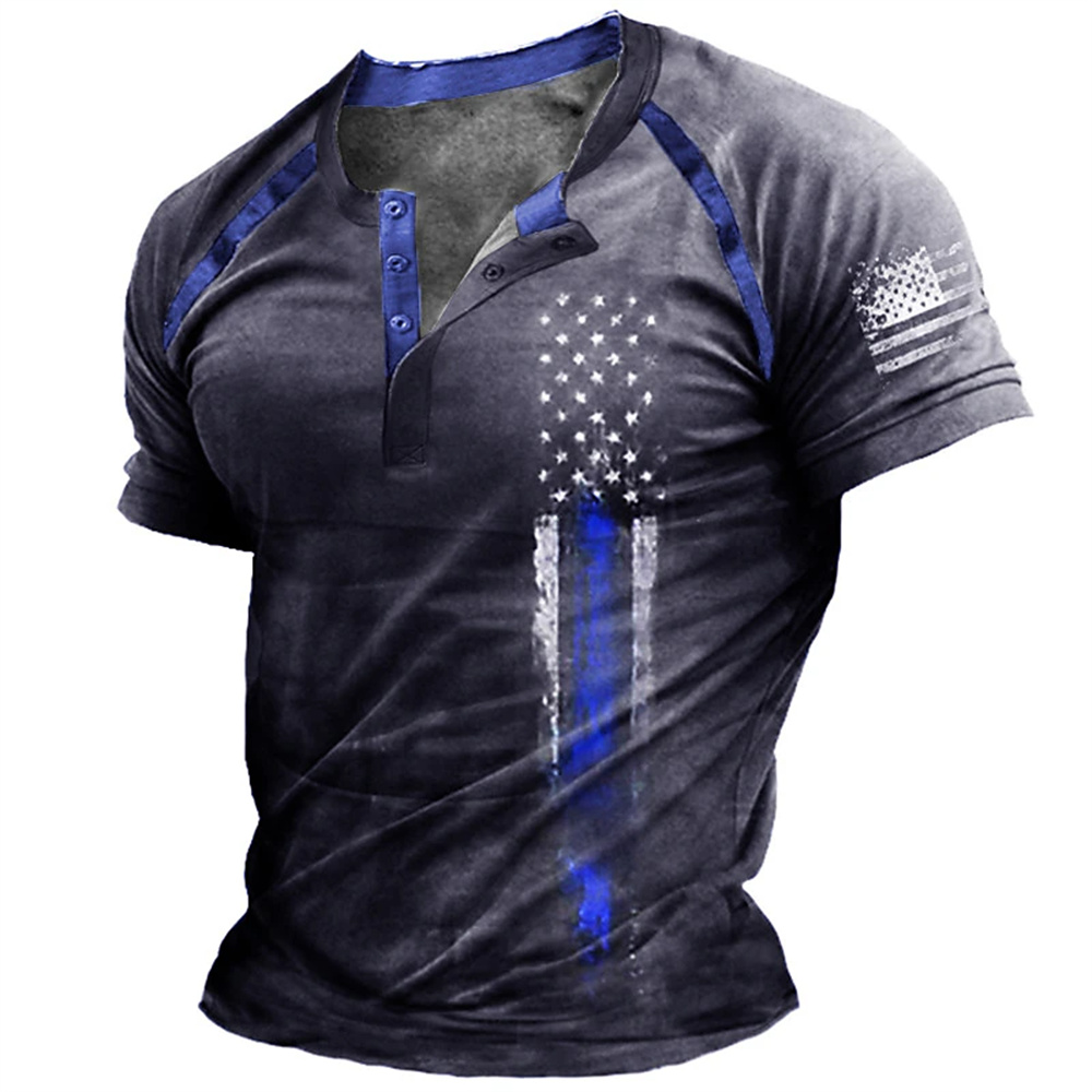 Funny 3D American Flag Print M - đánh giá và giá Men'S Fashion Old Money