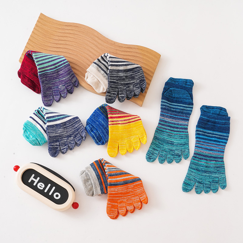 1/6 Pairs Men Five Finger Sock - đánh giá và giá Socks Ankle Men