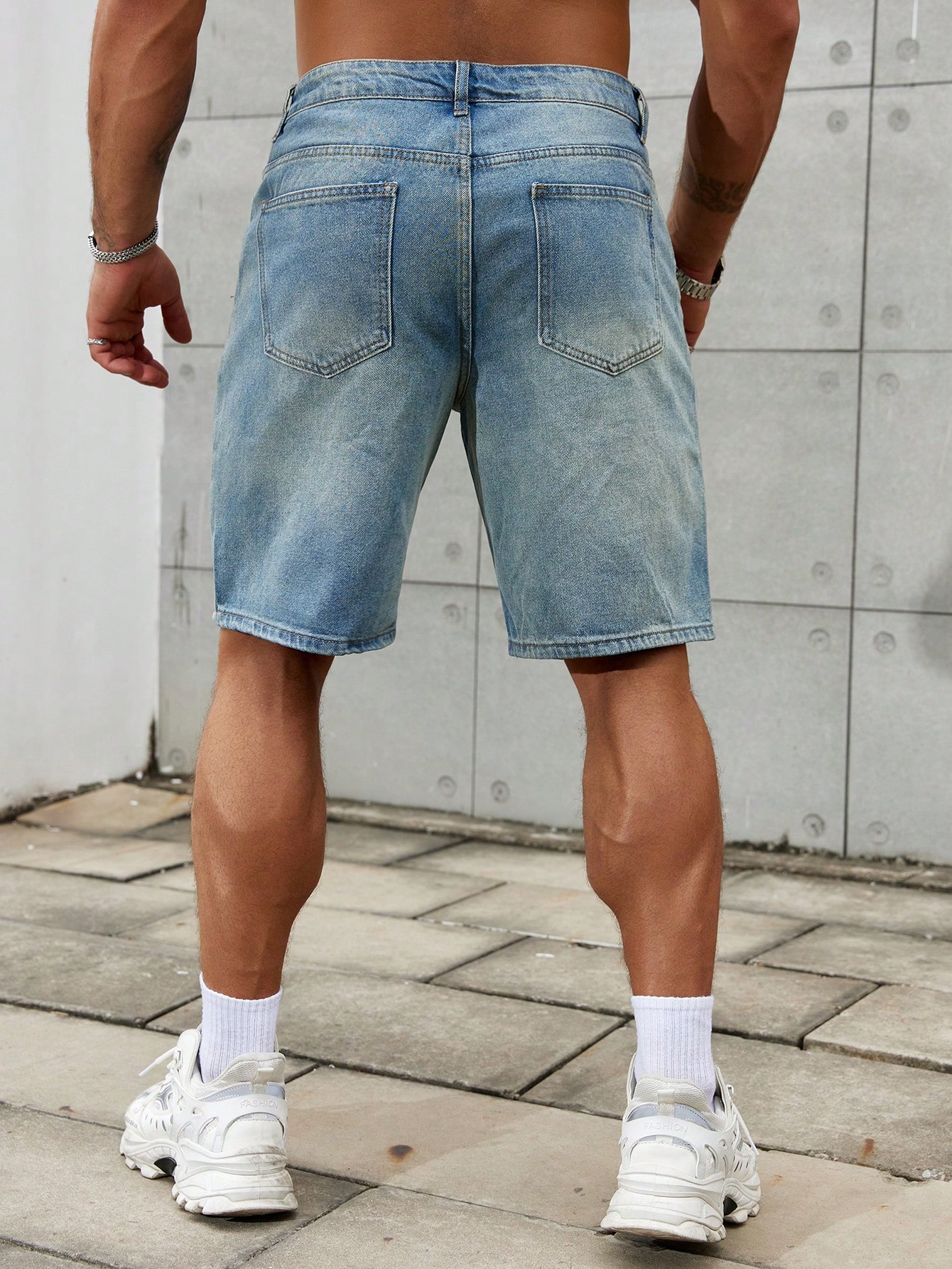 New Fashion Mens Ripped Short  - đánh giá và giá Men Fashion Jeans