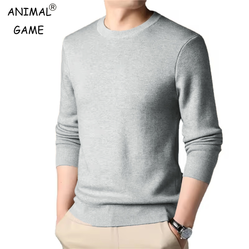 Men's Solid Color Knitted Pull - đánh giá và giá Mens Fashion Jumpers