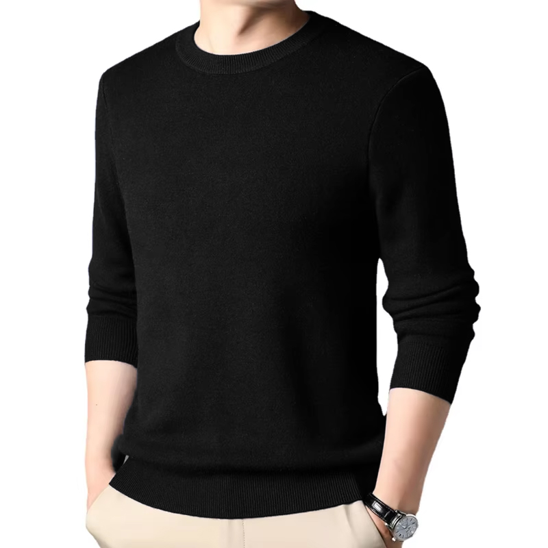 Men's Solid Color Knitted Pull - đánh giá và giá Mens Fashion Jumpers