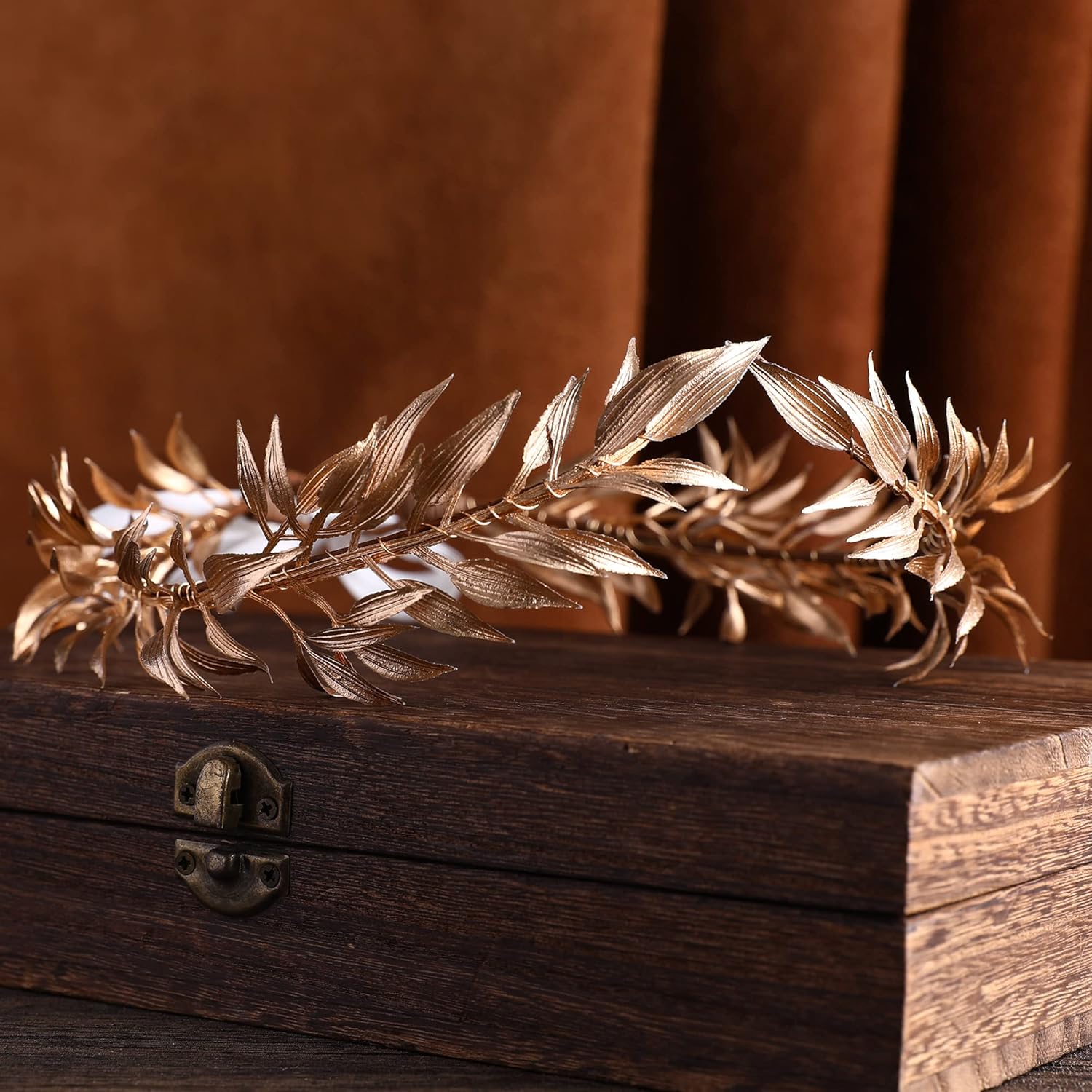Woodland Leaf Crown Medieval L - đánh giá và giá Men Fashion King