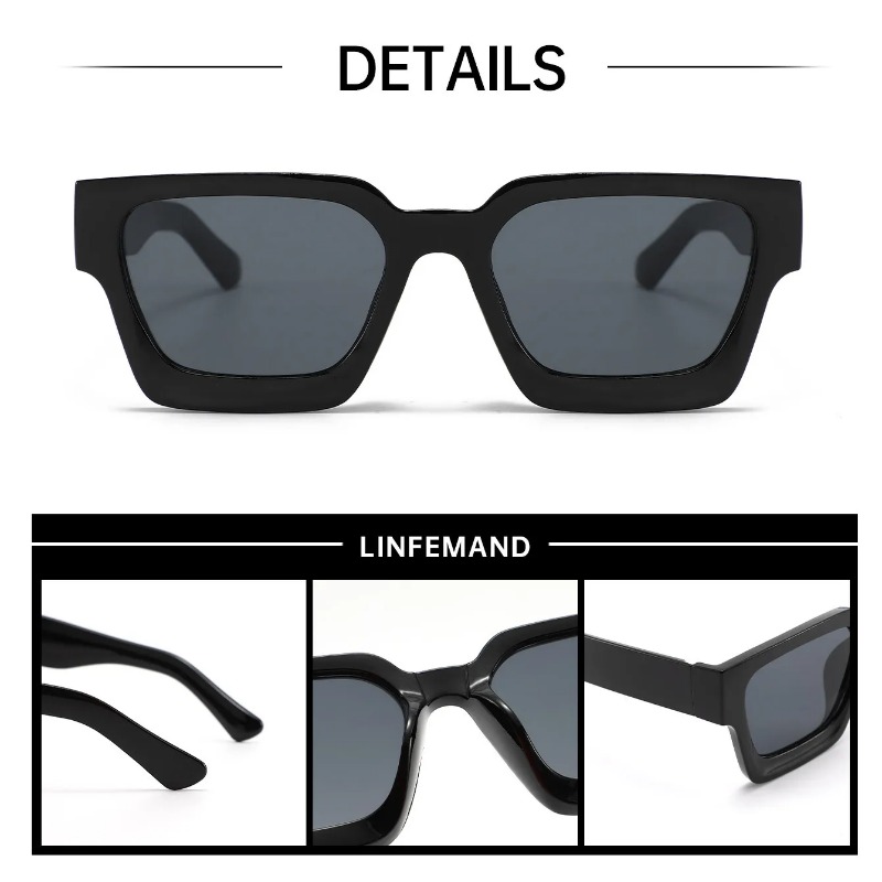 New Vintage Square Sunglasses  - đánh giá và giá Men'S Fashion Old Money