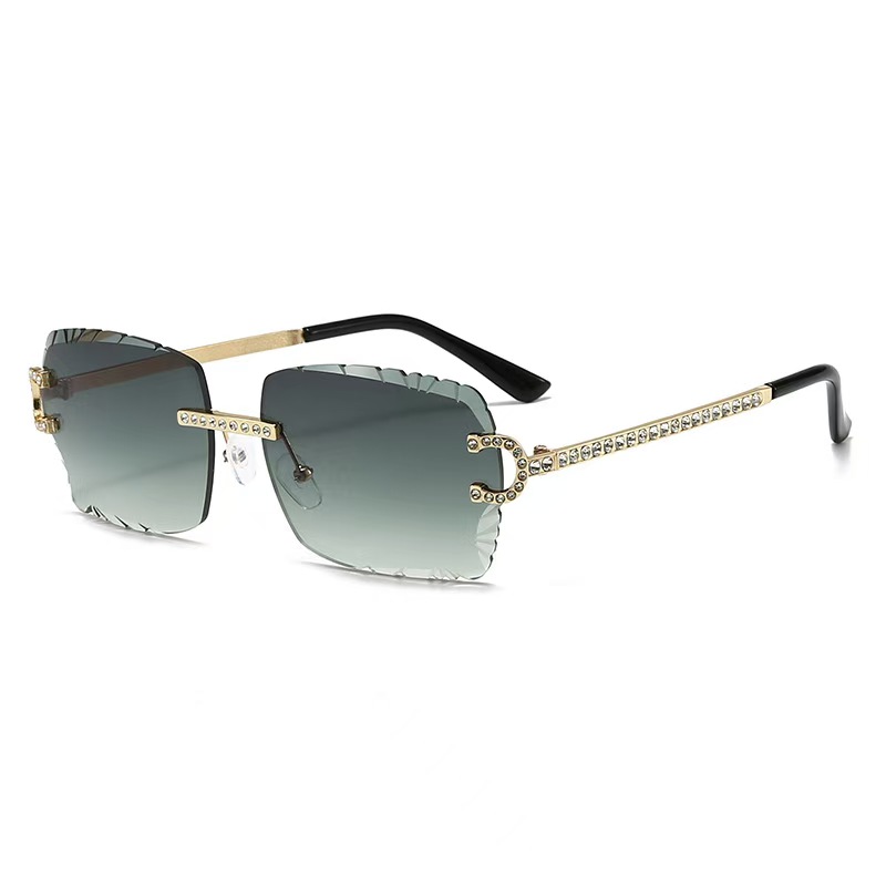 Fashion Rimless Square Sunglas - đánh giá và giá Men'S Fashion Old Money