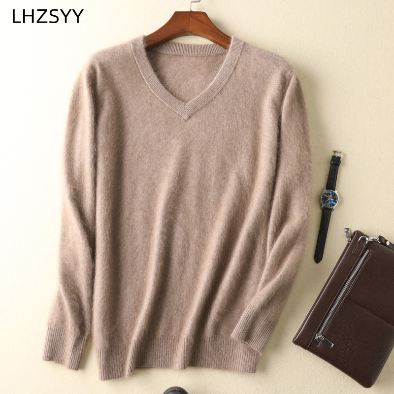 LHZSYY Men's 100% Mink Cashmer - đánh giá và giá Mens Fashion Jumpers