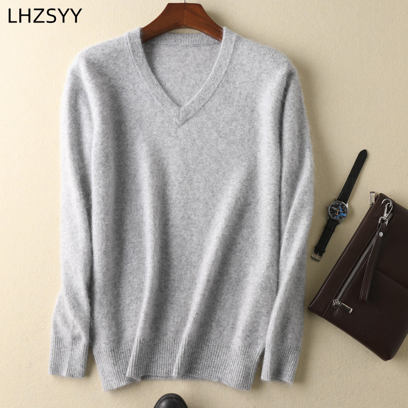 LHZSYY Men's 100% Mink Cashmer - đánh giá và giá Mens Fashion Jumpers