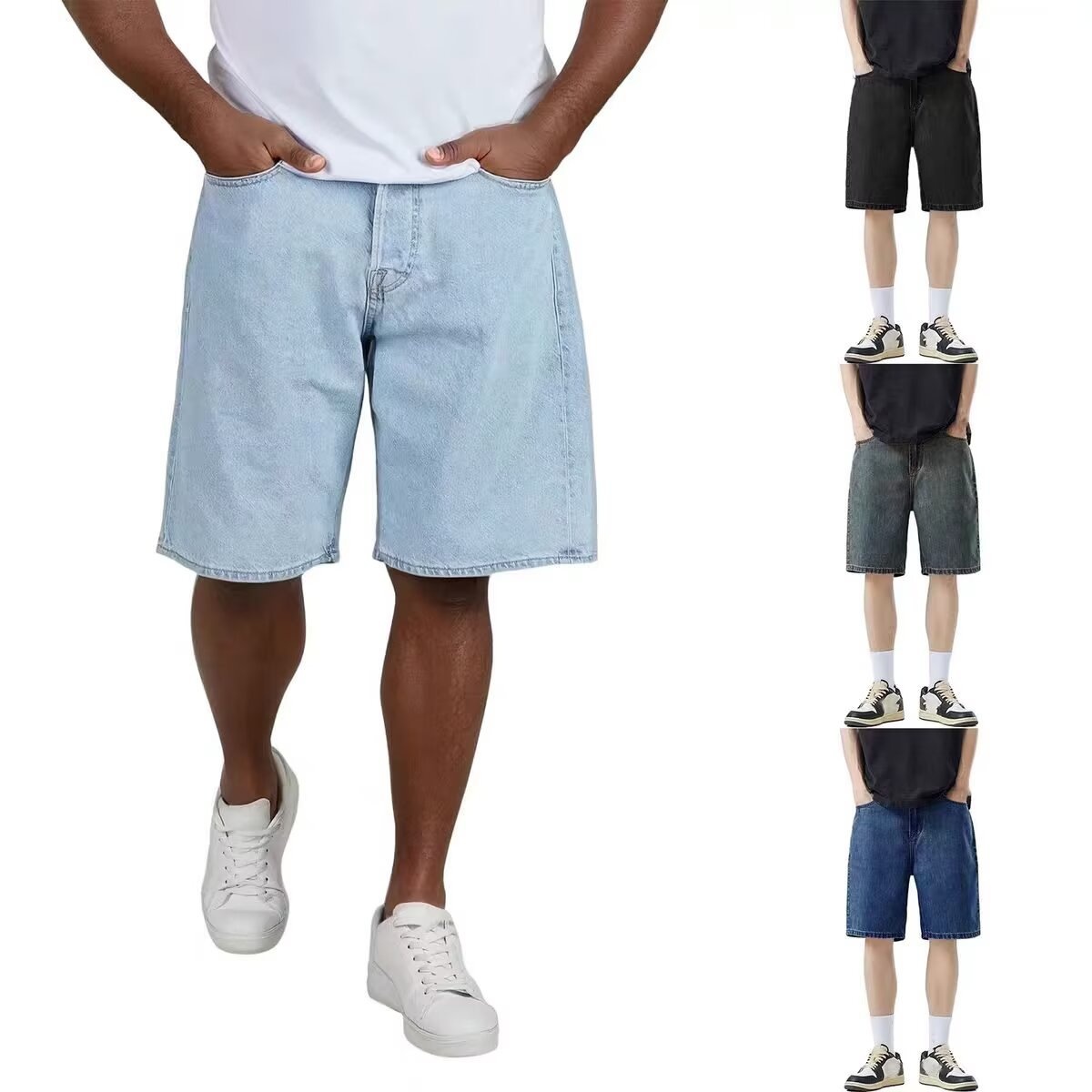 2026 New Korean Style Vintage  - đánh giá và giá Men Fashion Jeans