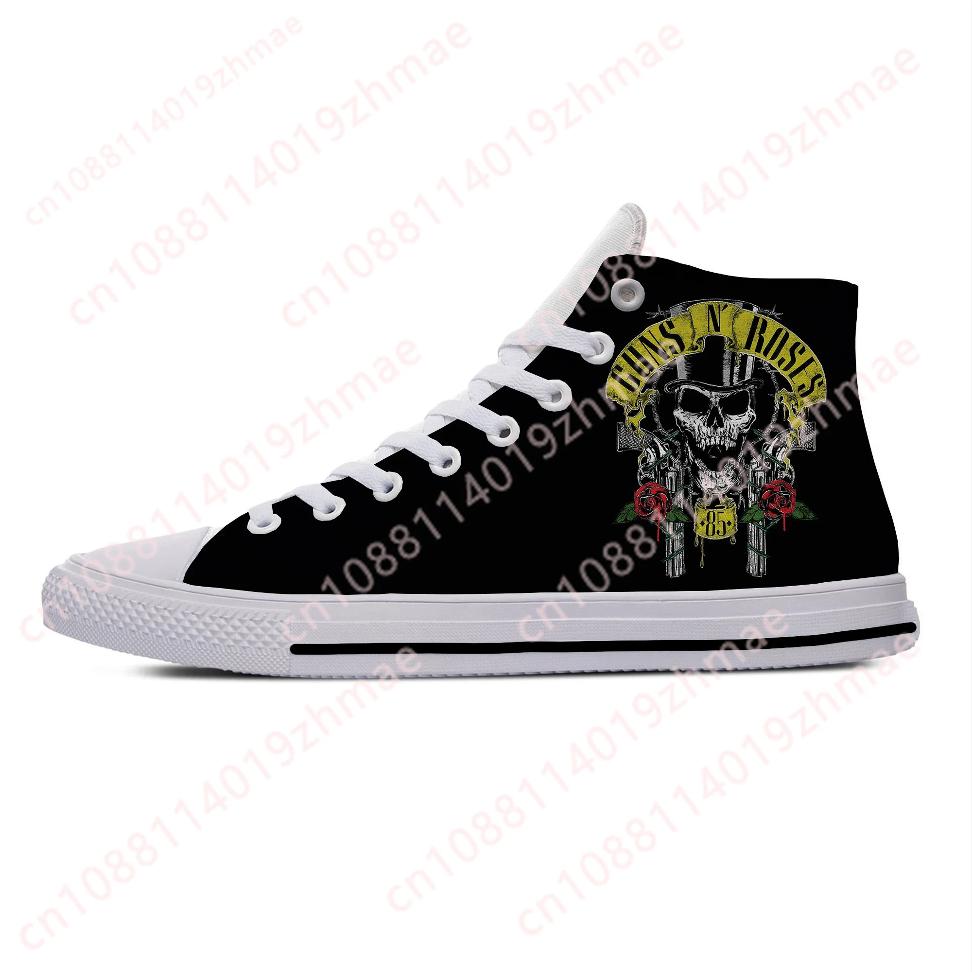Hot 3D Guns N Rose Heavy Metal - đánh giá và giá Mens Fashion Trainers