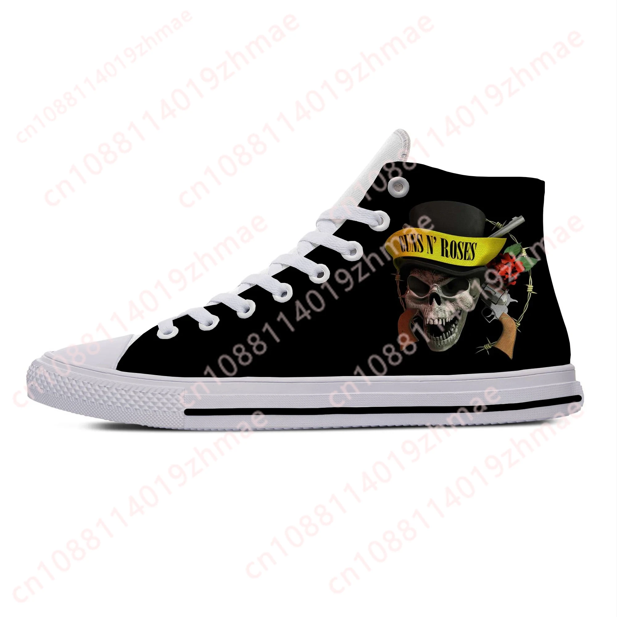 Hot 3D Guns N Rose Heavy Metal - đánh giá và giá Mens Fashion Trainers