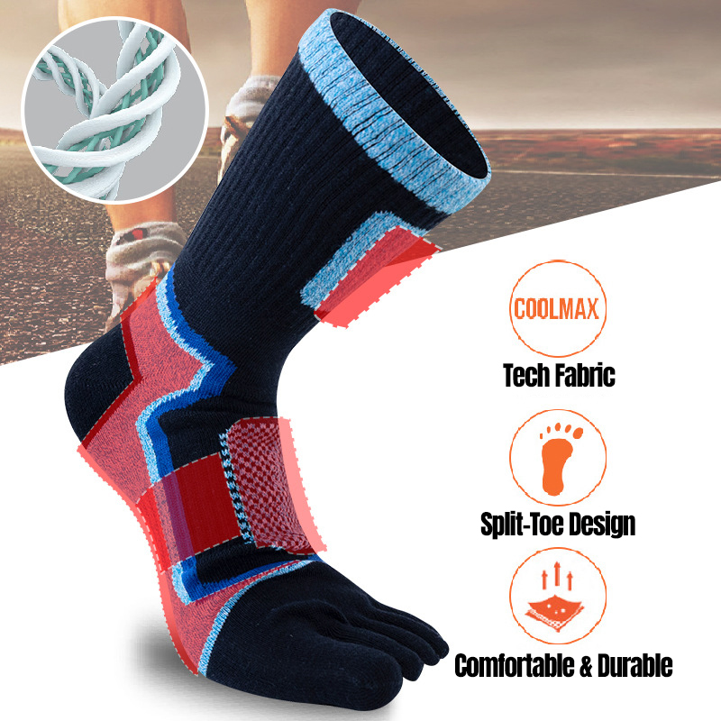 1/3/5 Pairs Toe Sport Short So - đánh giá và giá Socks Ankle Men