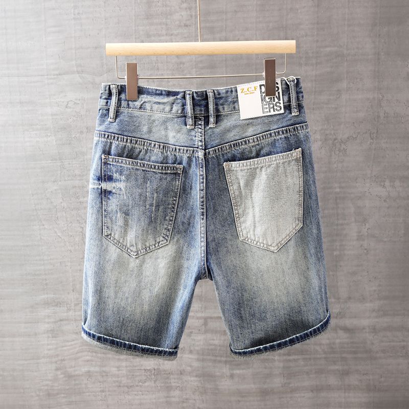 Men's Short Jeans Pants with P - đánh giá và giá Men Fashion Jeans