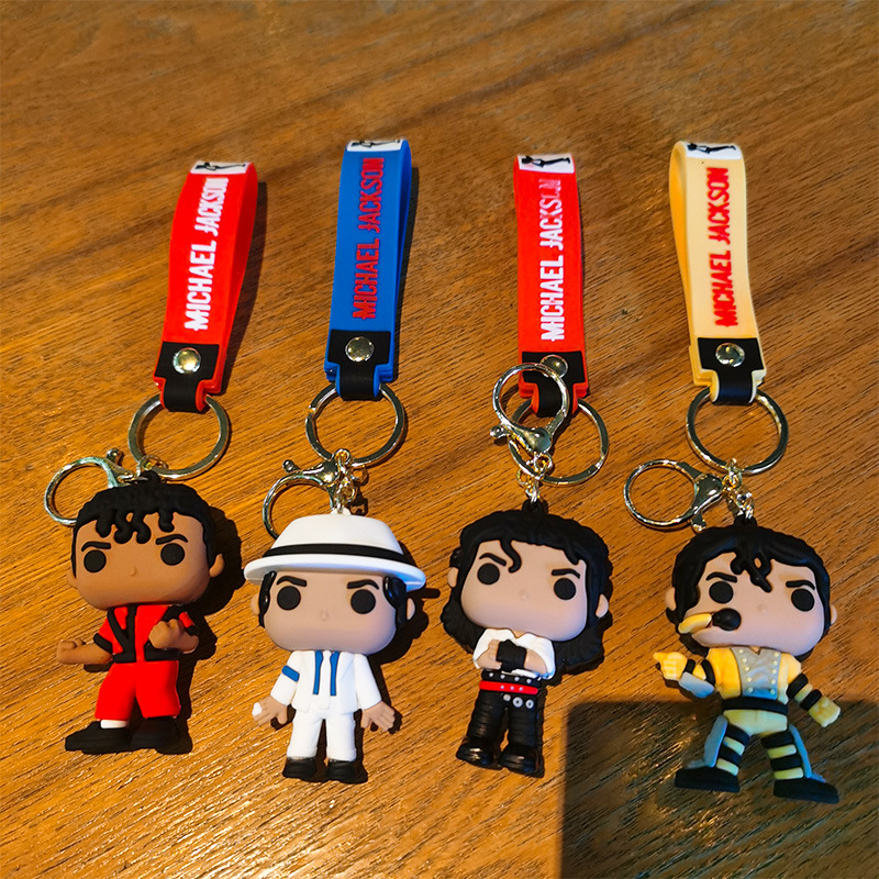 2026 Michael Jackson Keychain, - đánh giá và giá Men Fashion King