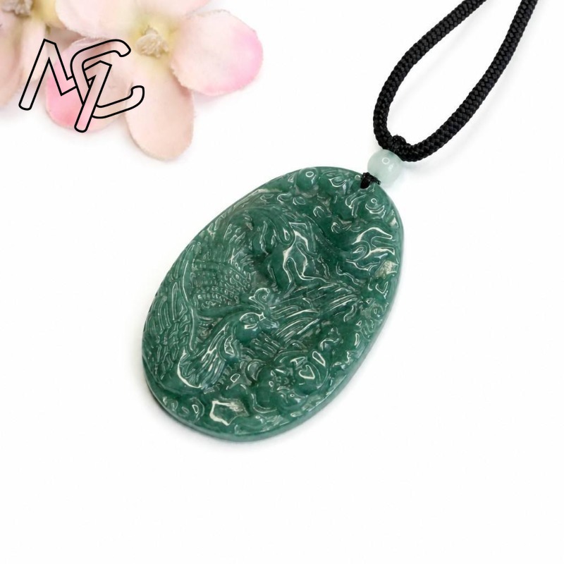 Real Natural Emerald Jade Blue - đánh giá và giá Men'S Fashion