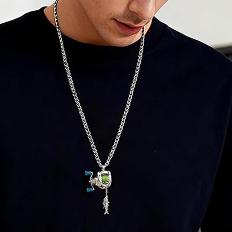 Fishing Reel Necklace Mini Rot - đánh giá và giá Men'S Fashion Guide