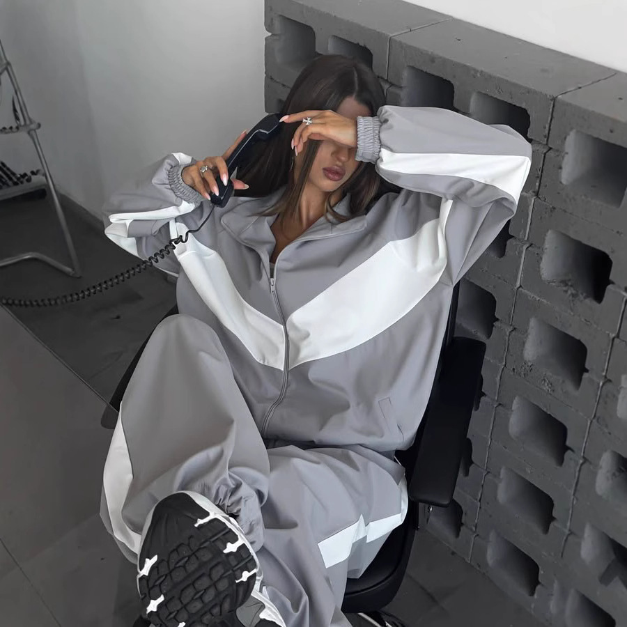 Oversized Tracksuit Colorblock - đánh giá và giá Mens Fashion Jumpers