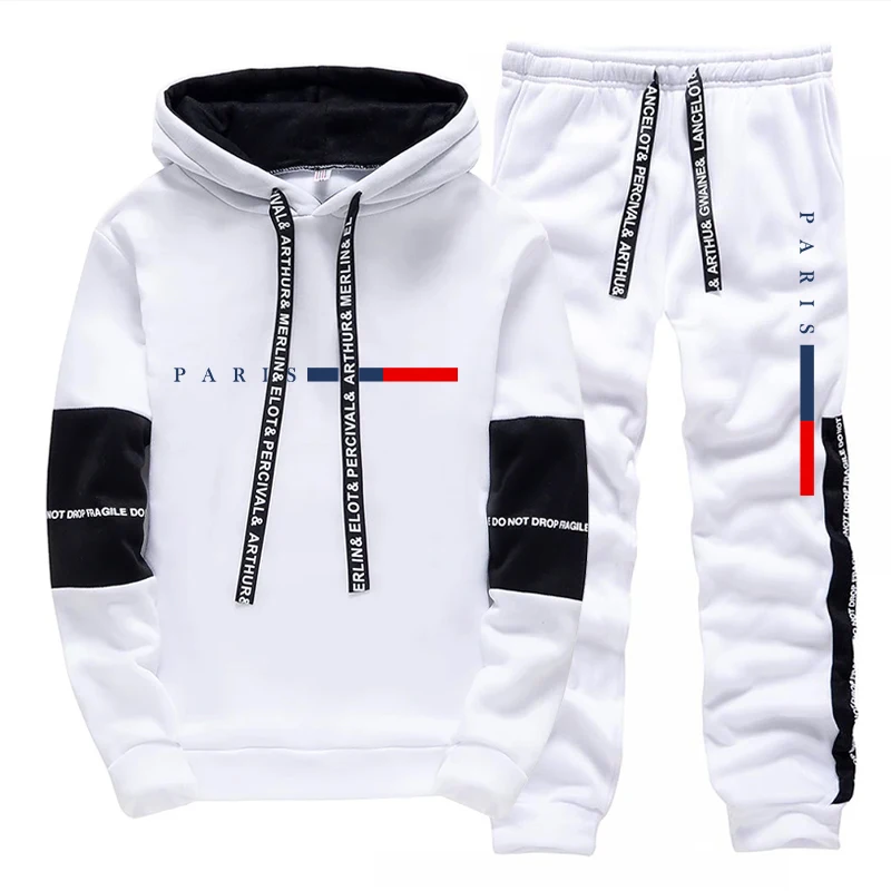 Men's Set/Hoodie/Pants Paris F - đánh giá và giá Men'S Fashion Hoodie