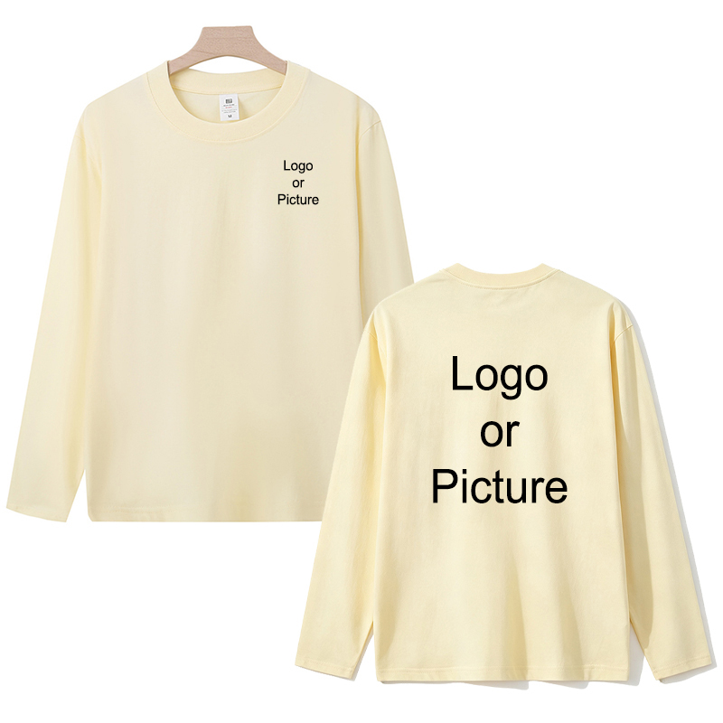 Customized Cotton Long Sleeve  - đánh giá và giá Men'S Fashion