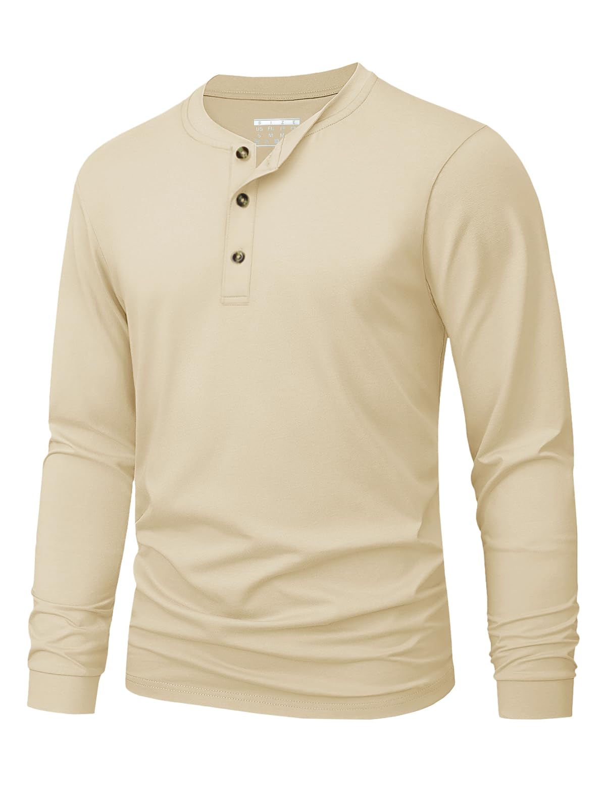 Men's Henley T-Shirt Simple So - đánh giá và giá Men'S Fashion