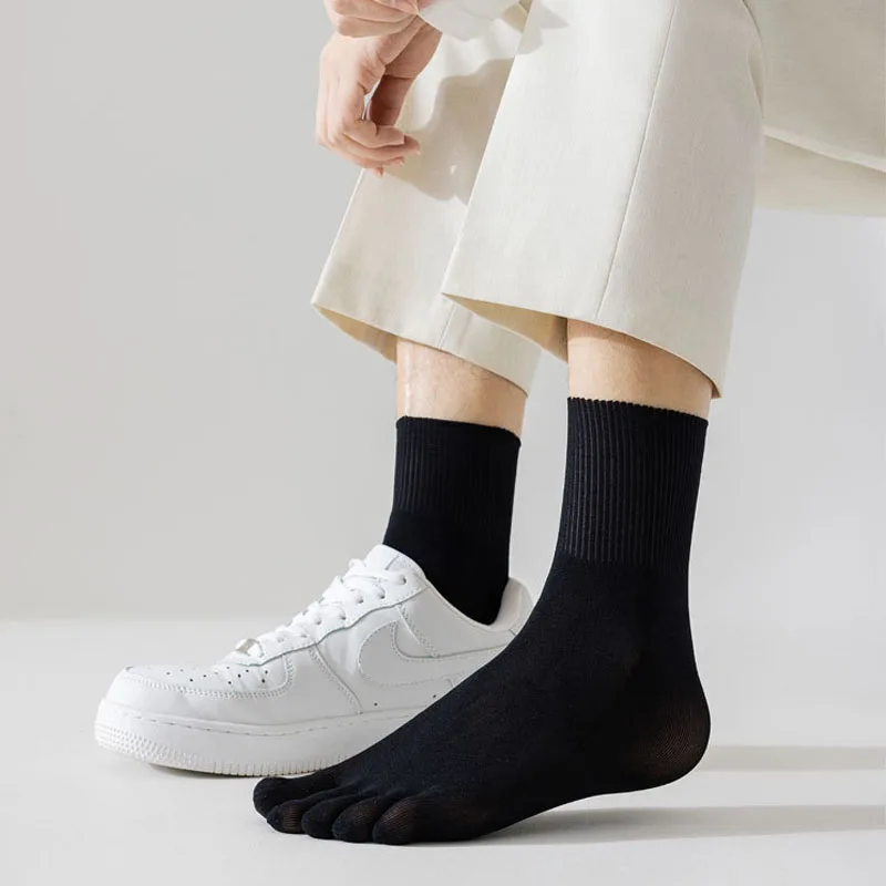 4 Pairs Summer Thin Five Finge - đánh giá và giá Socks Ankle Men