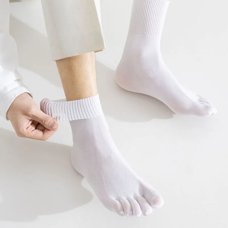 4 Pairs Summer Thin Five Finge - đánh giá và giá Socks Ankle Men