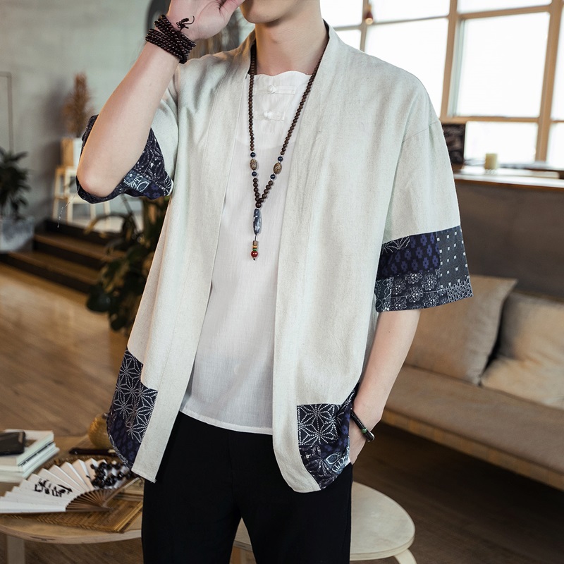 Japanese Kimono Men Cardigan S - đánh giá và giá Mens Fashion Jumpers