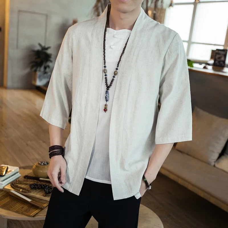 Japanese Kimono Men Cardigan S - đánh giá và giá Mens Fashion Jumpers