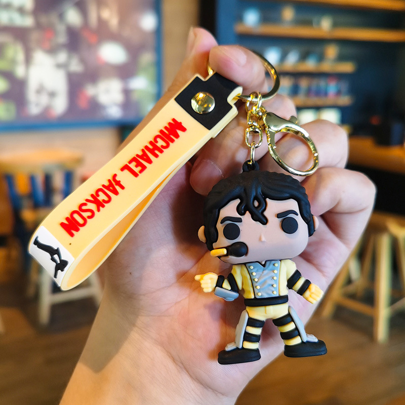 2026 Michael Jackson Keychain, - đánh giá và giá Men Fashion King