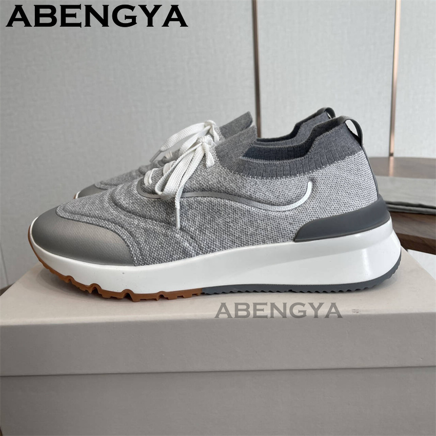 Men New Multicolour Knitted lo - đánh giá và giá Mens Fashion Trainers