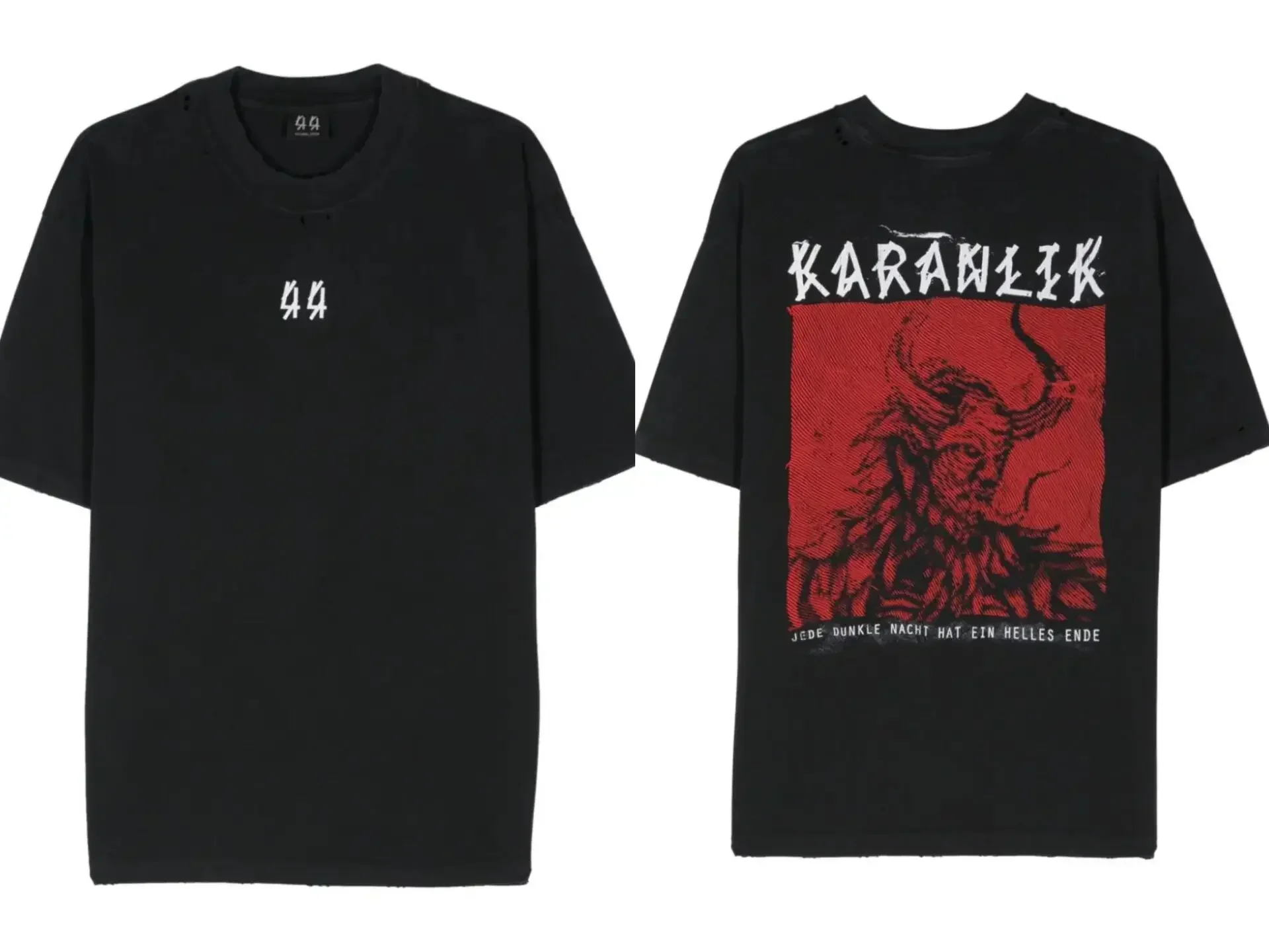 44 LABEL GROUP Cotton T-shirt  - đánh giá và giá Men'S Fashion Labels